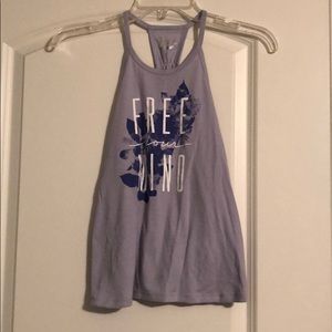 Graphic Workout Tank Top